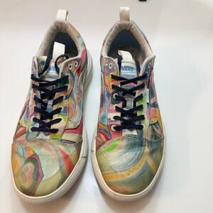 Vans UltraRange Exo SE Chris Johanson Swirl Tie Dye Abstract Artwork Limited